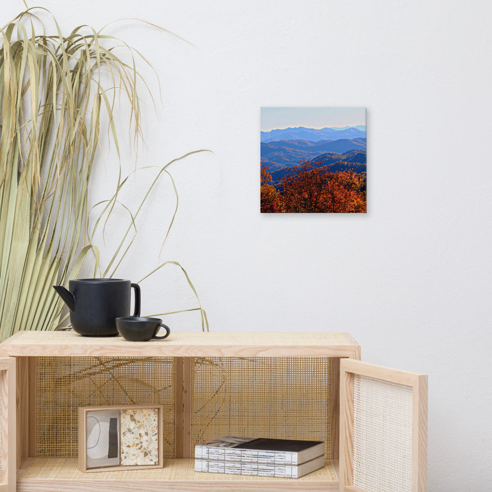 Blue Ridge Mountain Splendor Canvas- Blue Ridge Parkway| Wall Decor