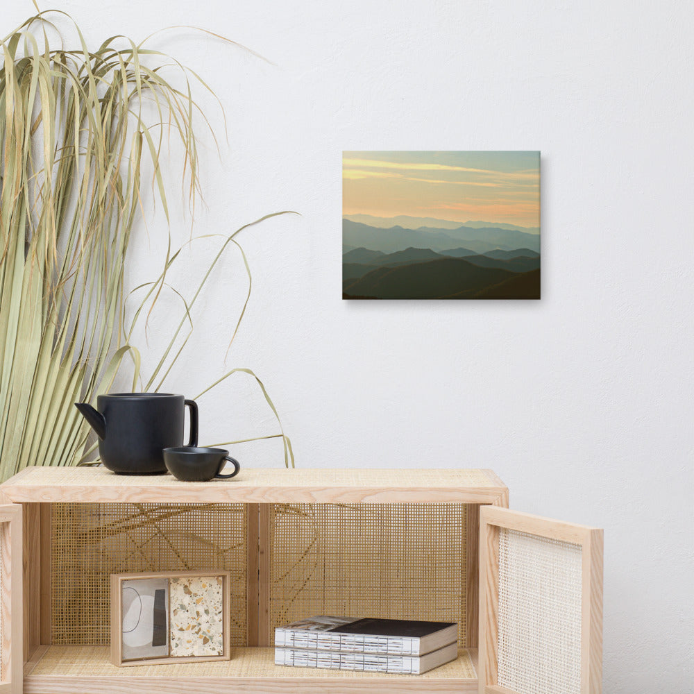 Blue Ridge Mountain Magic | Mountain Canvas Photography| Wall Decor
