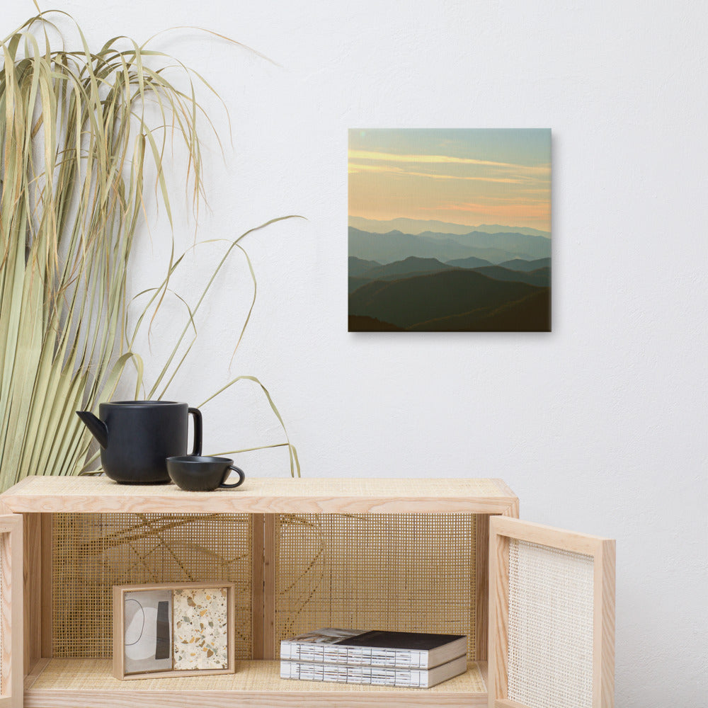 Blue Ridge Mountain Magic | Mountain Canvas Photography| Wall Decor