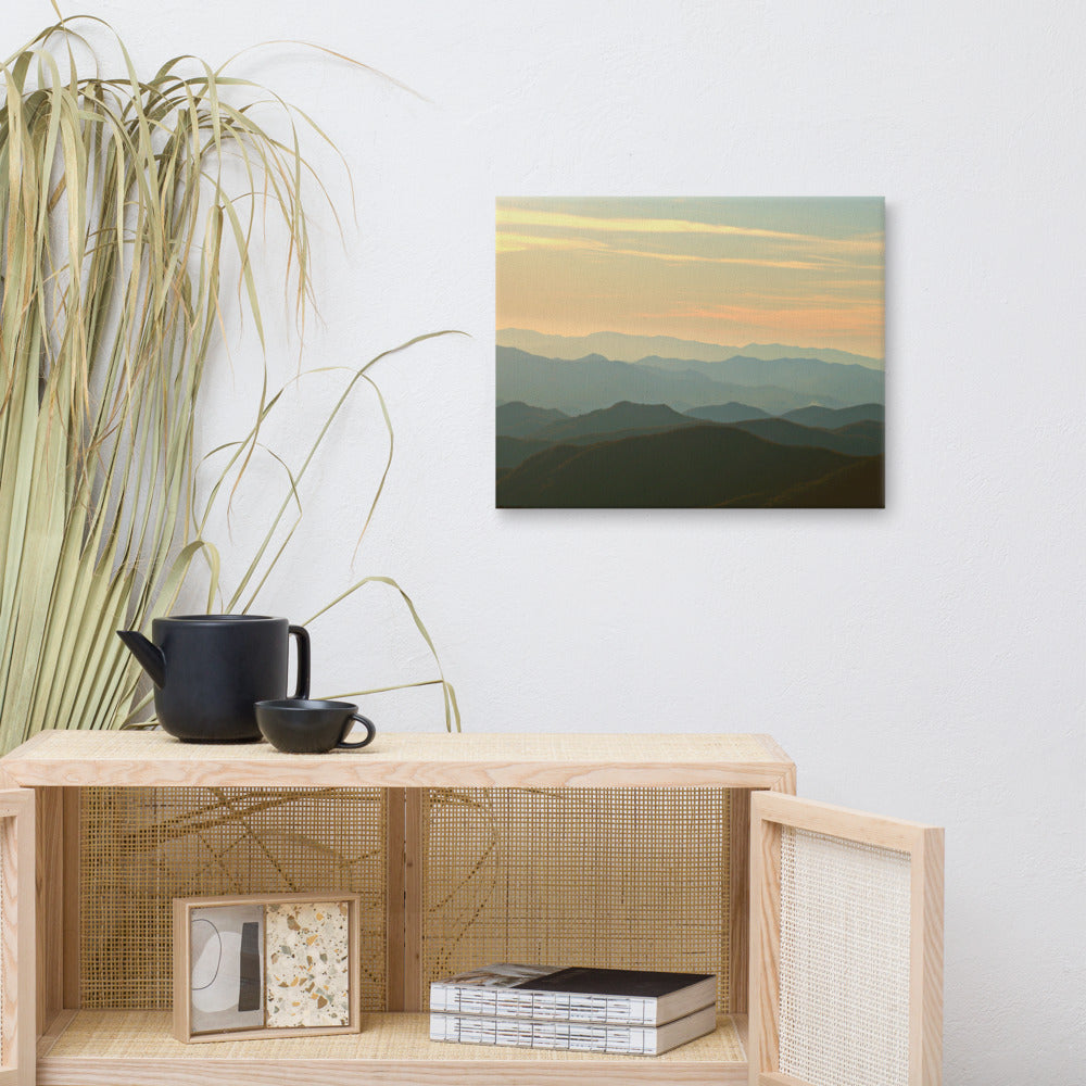 Blue Ridge Mountain Magic | Mountain Canvas Photography| Wall Decor