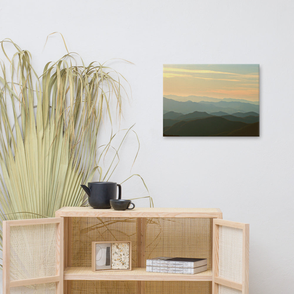 Blue Ridge Mountain Magic | Mountain Canvas Photography| Wall Decor