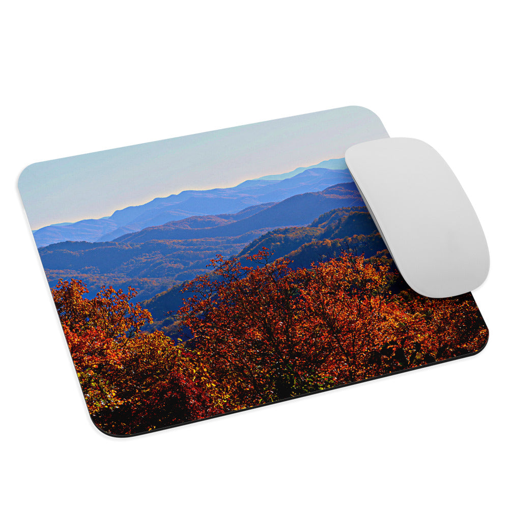 Autumn on Blue Ridge Parkway Mouse Pad