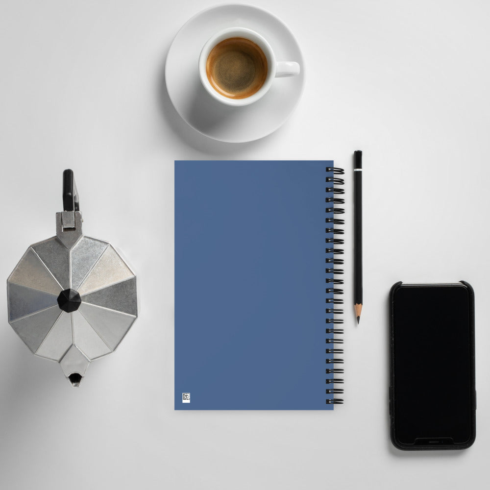 Peaceful Cascade Spiral Notebook