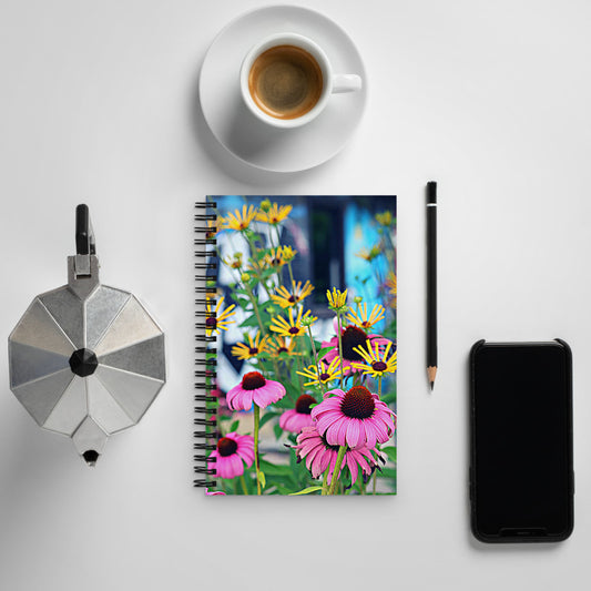 Summer Garden Spiral Notebook