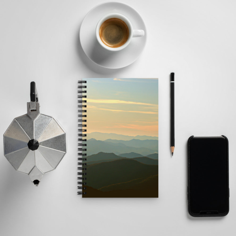 Majestic Peaks Spiral Notebook| Notebook Journal