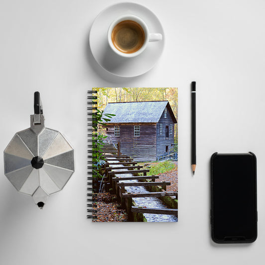 Grist Mill Spiral Notebook