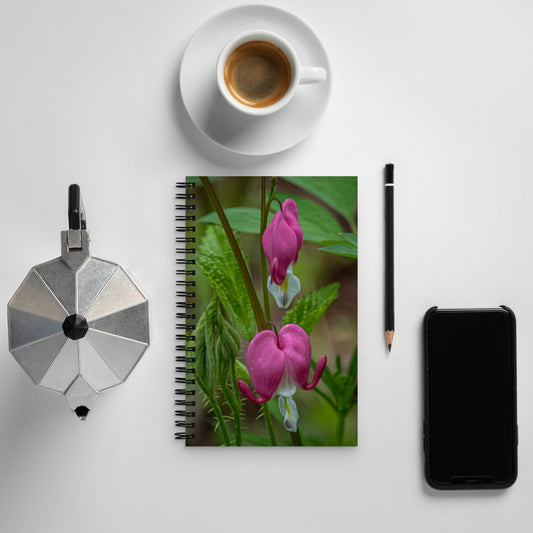 Bleeding Heart Spiral Notebook