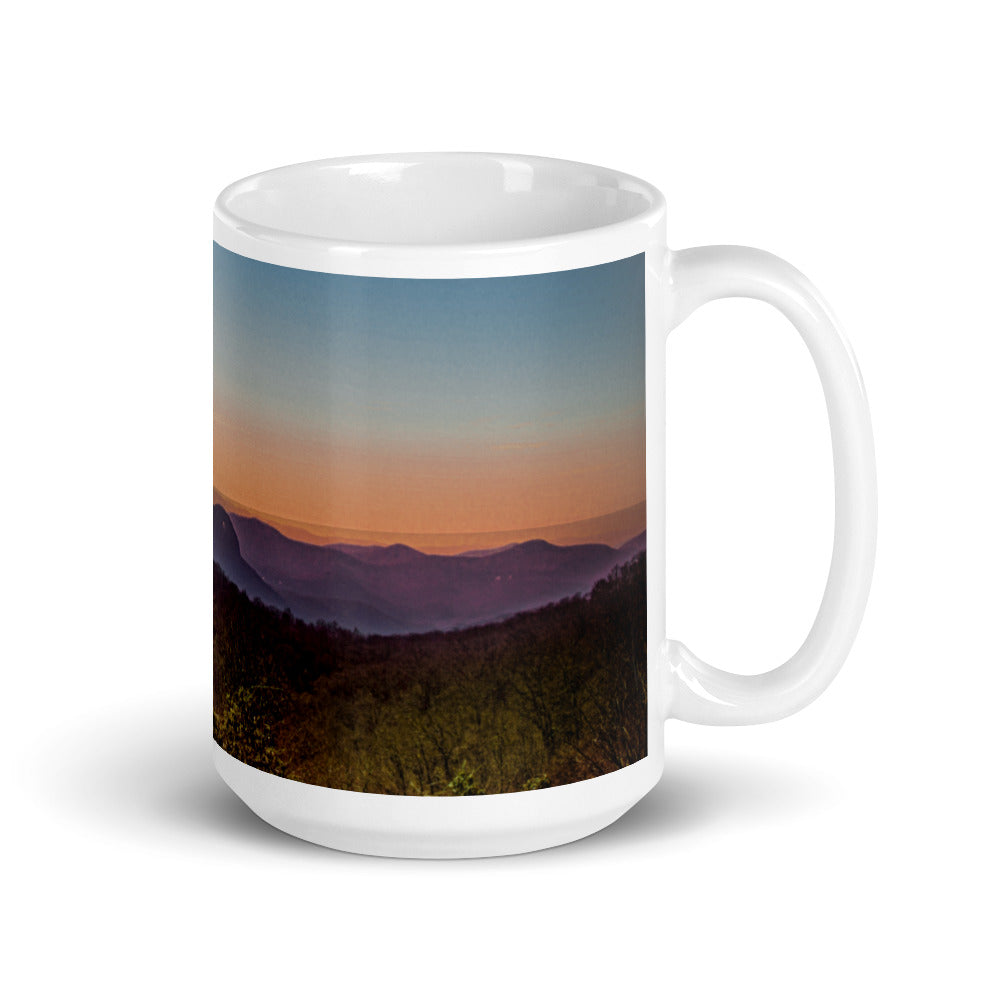 Waterrock Knob White Glossy Mug