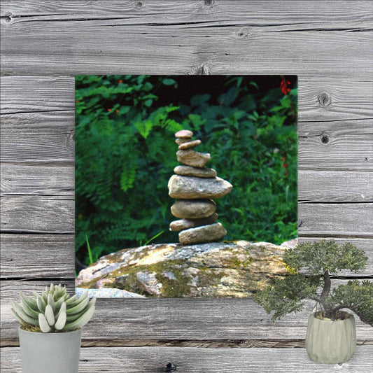 Cairn Stones |Canvas Nature Photography