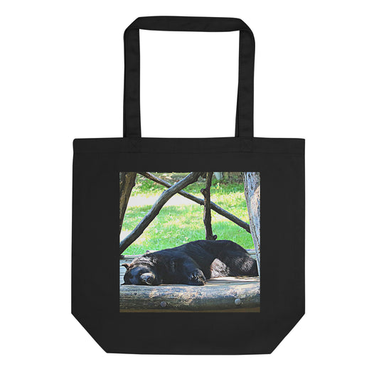 Lounging Bear Eco Tote Bag