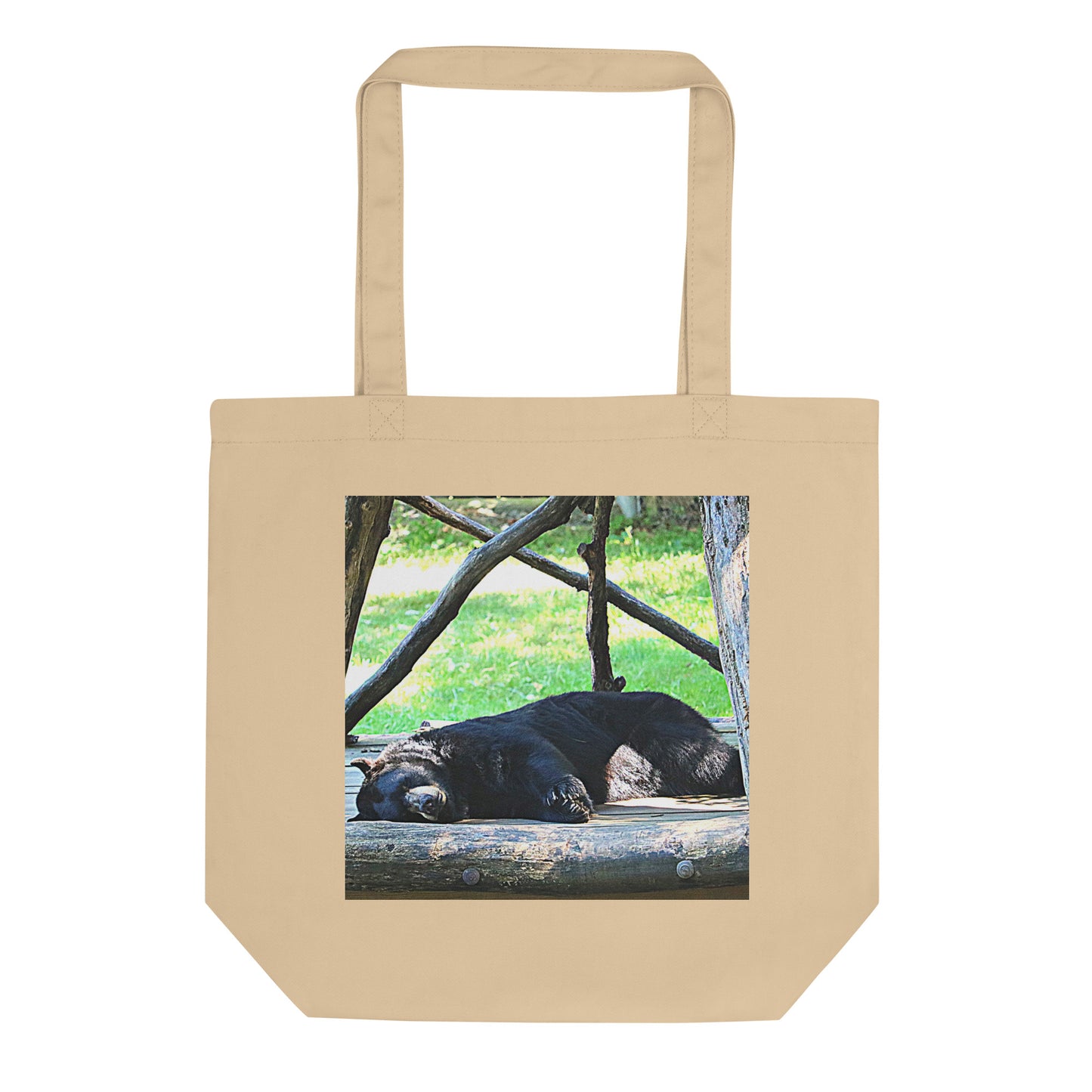 Lounging Bear Eco Tote Bag