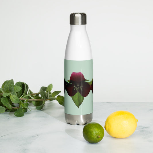 Wake Robin Trillium Stainless Steel Water Bottle