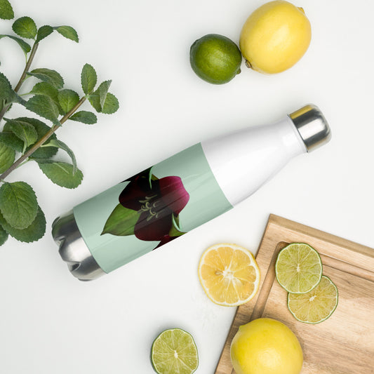Wake Robin Trillium Stainless Steel Water Bottle
