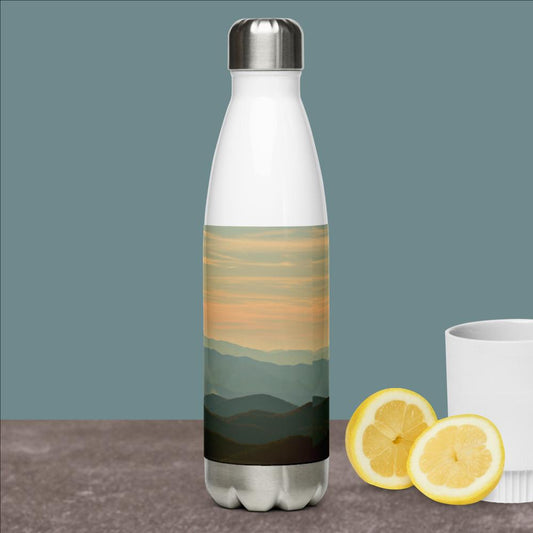 Blue Ridge Mountain Stainless Steel Water Bottle